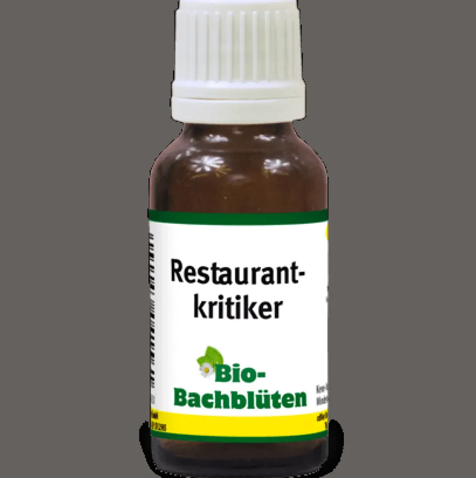 Bio-Bachblüten Restaurantkritiker 20 ml