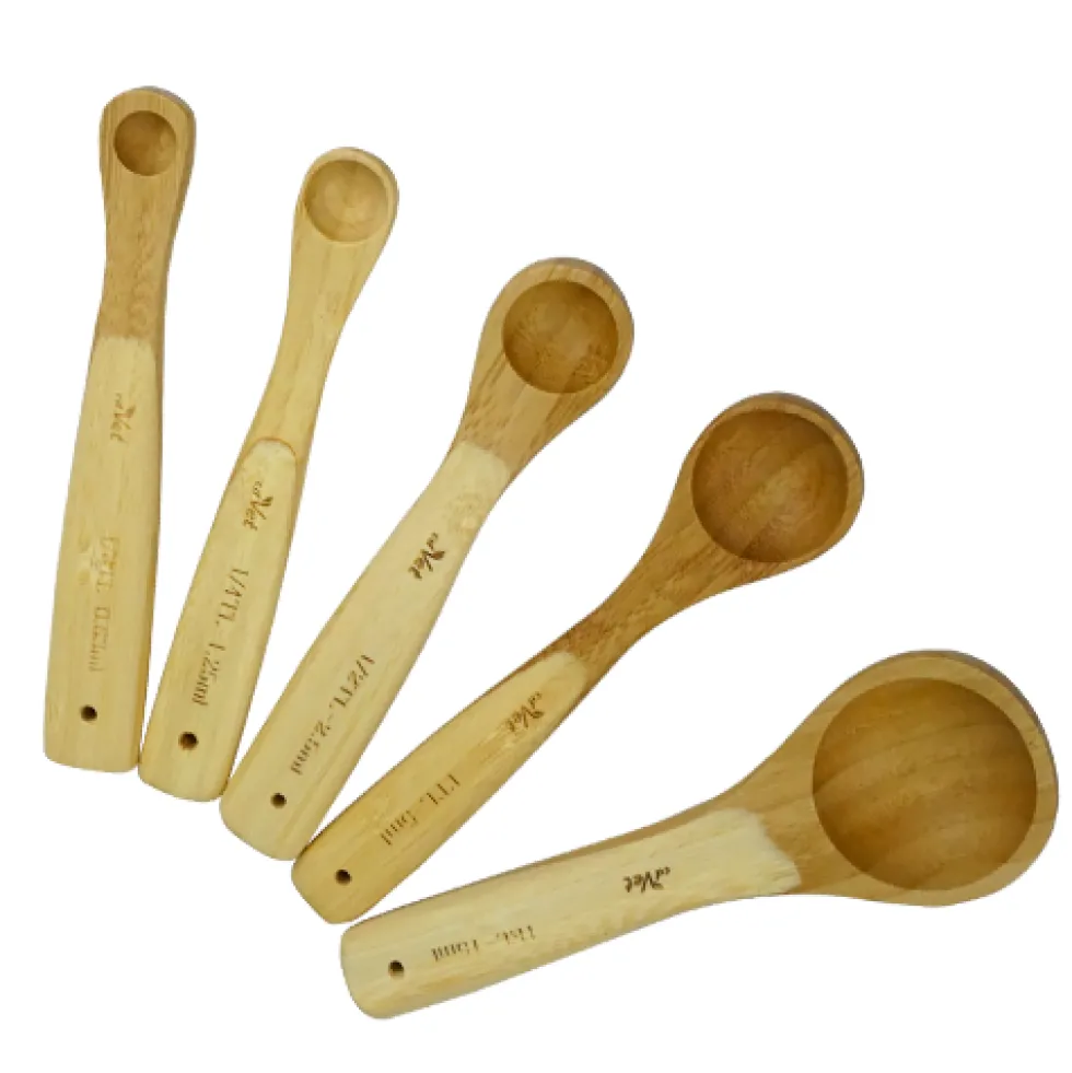 Dosierlöffel-Set aus Bambus