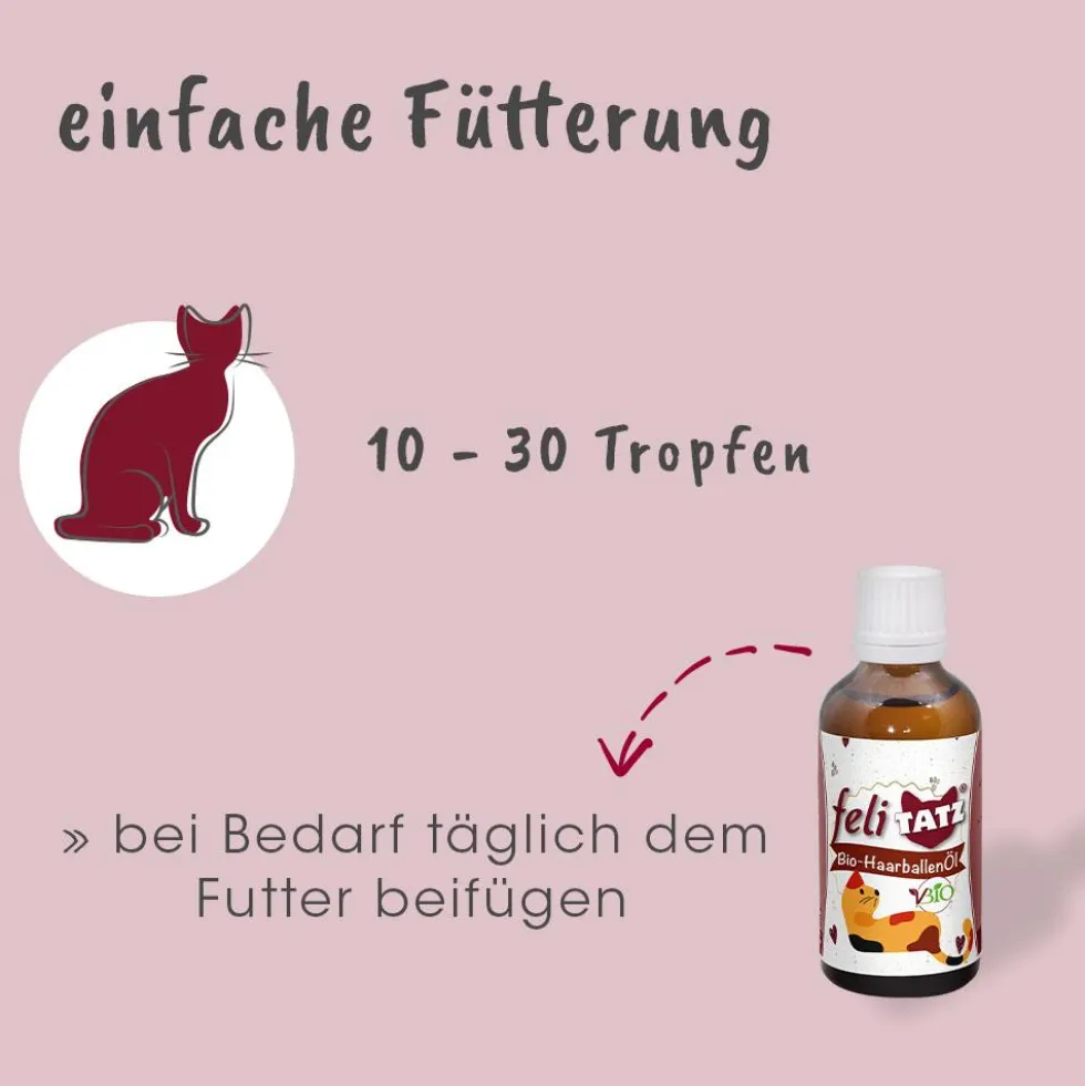feliTATZ Bio-HaarballenÖl 50 ml