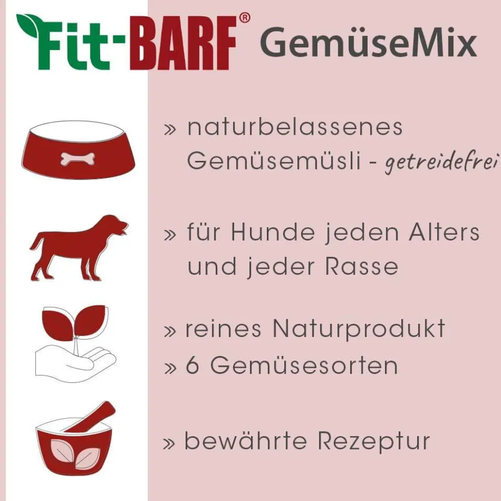 Fit-BARF GemüseMix 450 g -sorbe-