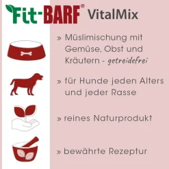 Fit-BARF VitalMix 450 g -sorbe-