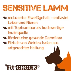 Fit-Crock Sensitive Lamm Mini 2 kg