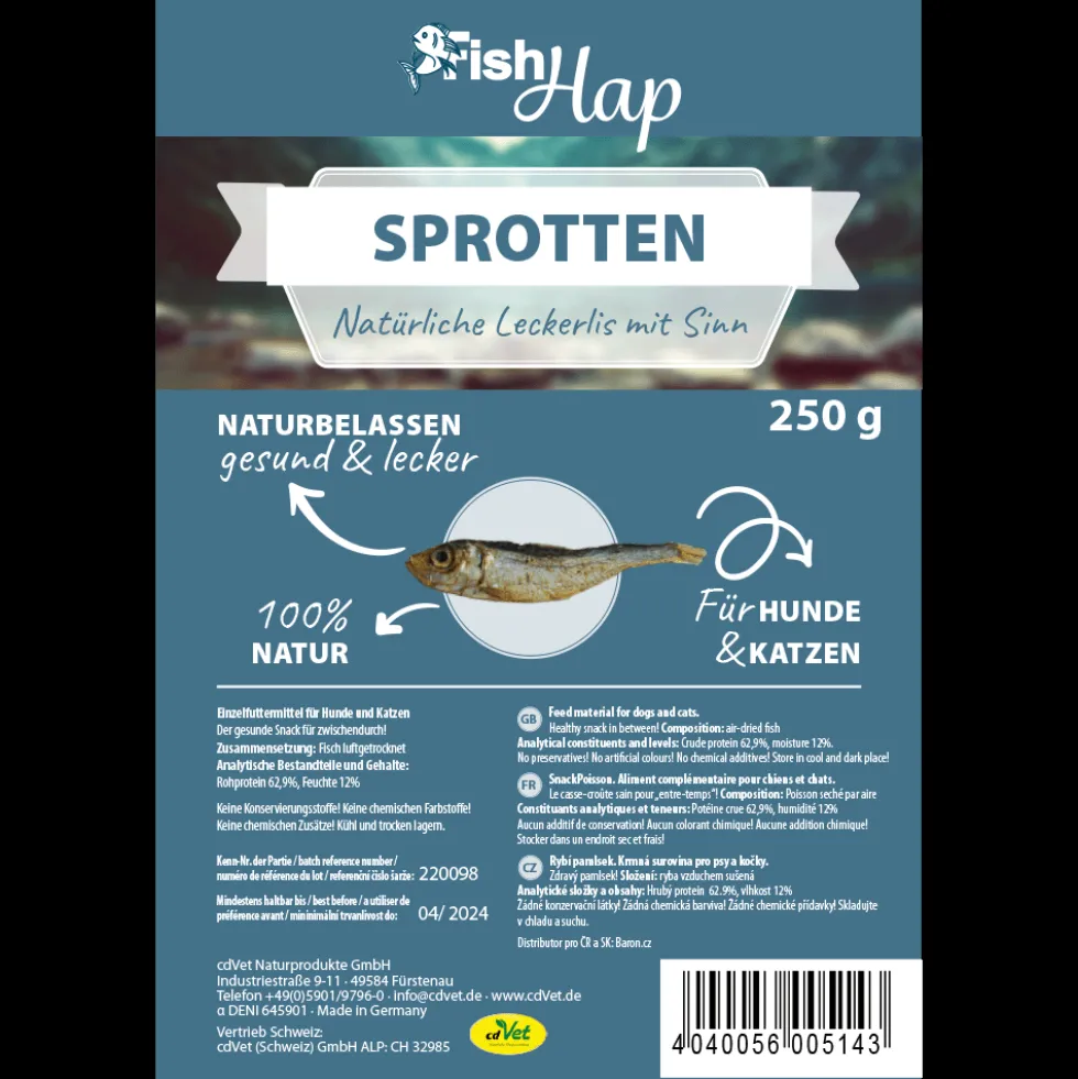 Fit-Hap FishHap Sprotten 250 g