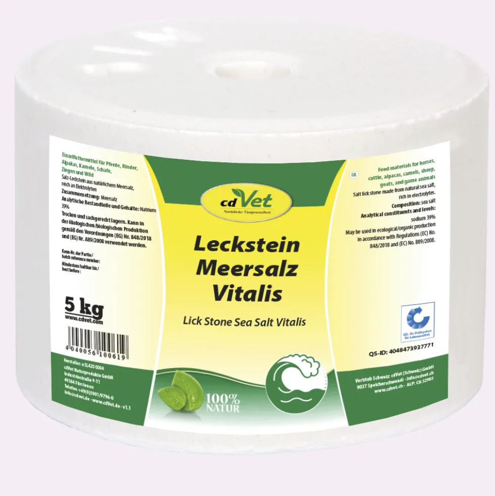 Leckstein Meersalz Vitalis 5 kg