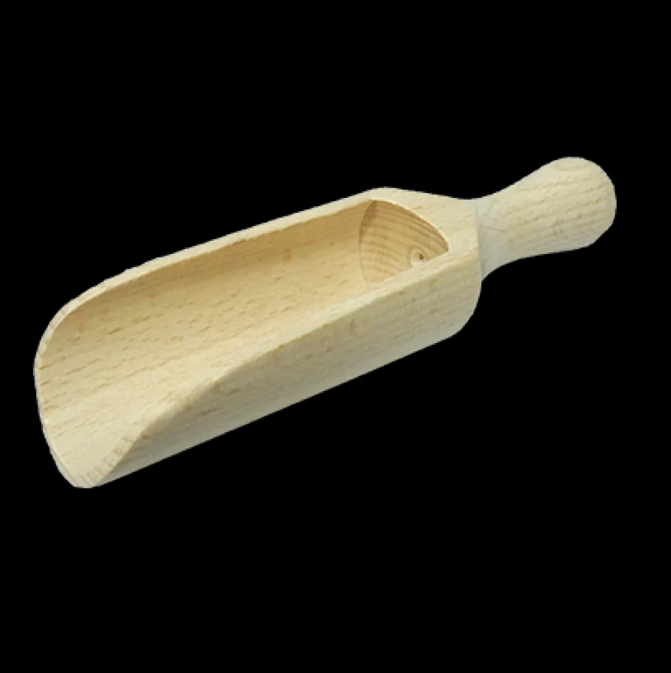 Schaufel aus Holz rund 14 cm