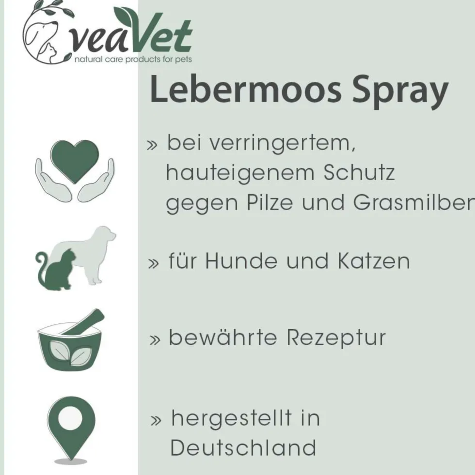 VeaVet Lebermoos Spray 20 ml